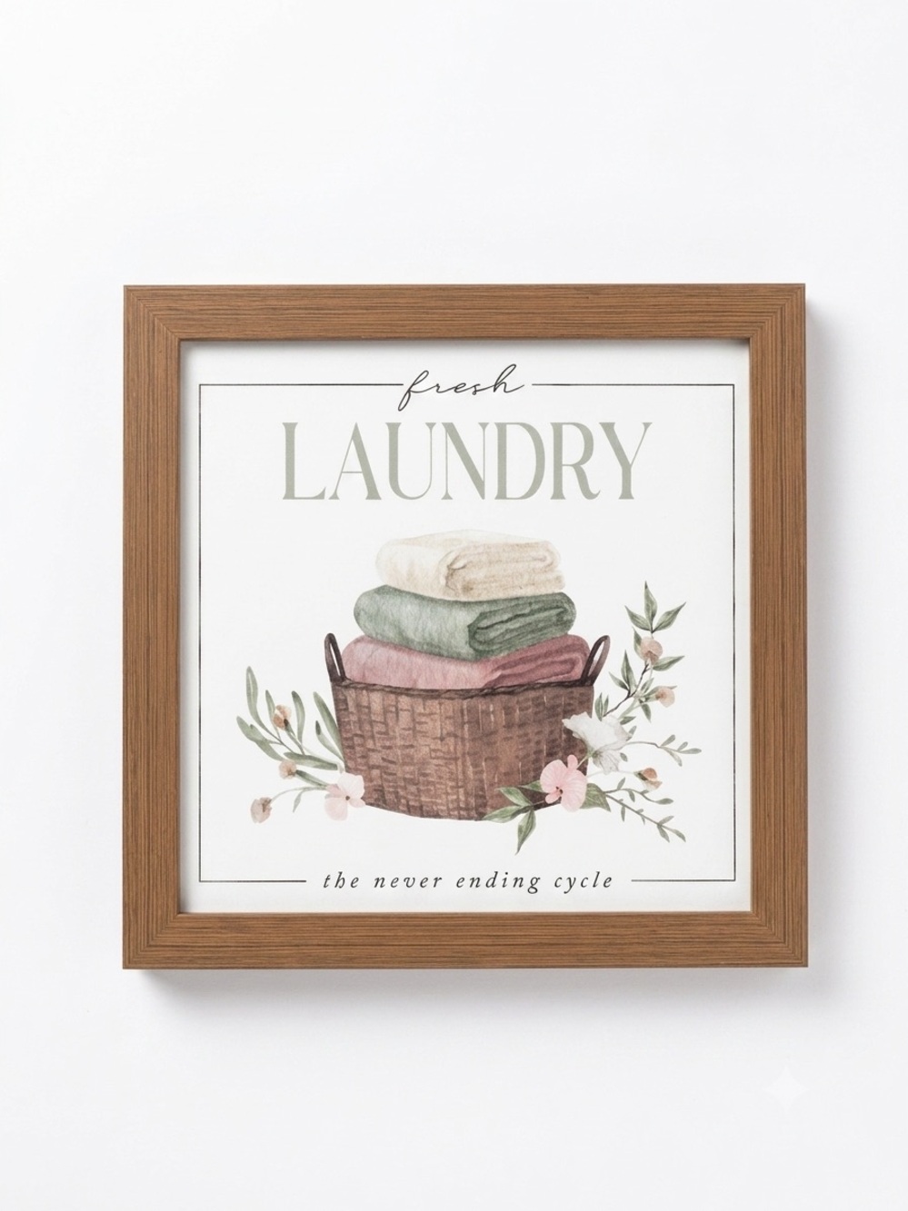 Fresh Laundry Wall Decor